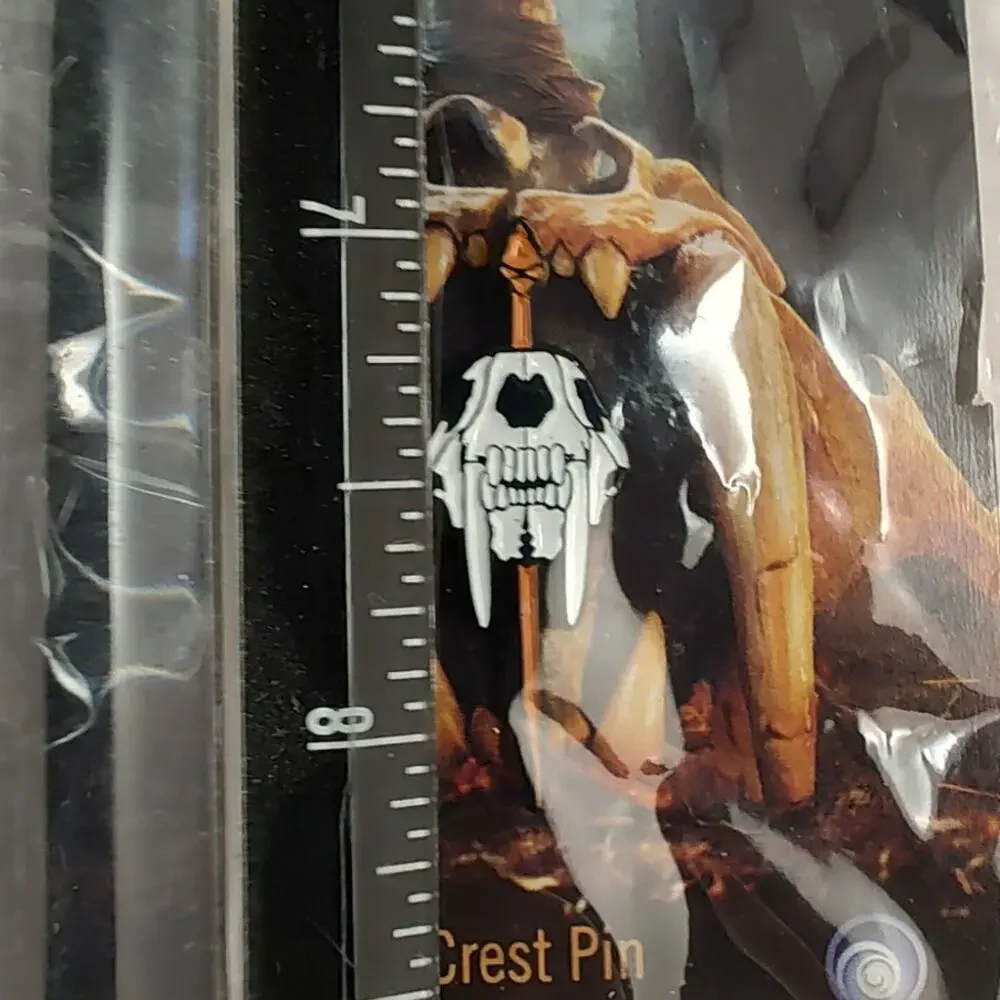 Far Cry Primal GameStop Exclusive Sabertooth Tiger Crest Pin-Hat, Lapel, Jacket